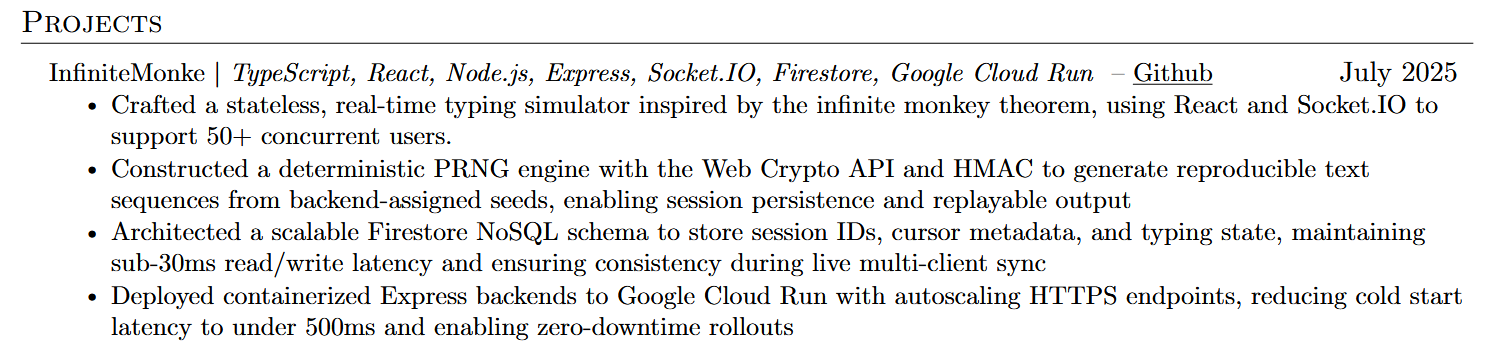 Project Example